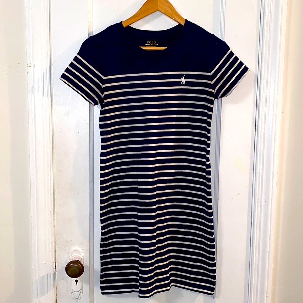 Ralph Lauren Crew Neck Jersey Dress